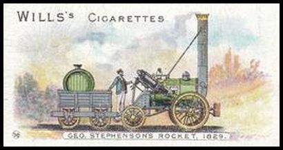 01WLRS 38 Geo. Stephenson's Rocket, 1829